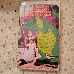 Disney Pete's Dragon VHS - Green and Pink